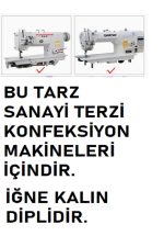 SİNGER PFAFF BROTHER SANAYİ TERZİ KONFEKSİYON DPX5 (KALIN DİP) 14/90 NUMARA İĞNE 10 ADET - Görsel 7