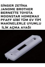 Singer Zetina Janome Brother vb. gibi tüm yeni tip makinelere uygun ilik açma ayağı - Görsel 4