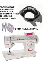 SİNGER YOKNAZ 1301-1288-1280- MODERNO 2 VE MARS MODEL MAKİNELERİ İÇİN MEKİK 2 ADET MASURA HEDİYELİ