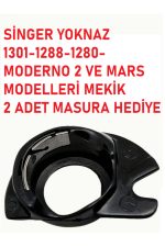 SİNGER YOKNAZ 1301-1288-1280- MODERNO 2 VE MARS MODEL MAKİNELERİ İÇİN MEKİK 2 ADET MASURA HEDİYELİ - Görsel 2