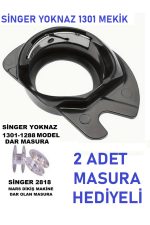 SİNGER YOKNAZ 1301-1288-1280- MODERNO 2 VE MARS MODEL MAKİNELERİ İÇİN MEKİK 2 ADET MASURA HEDİYELİ - Görsel 8