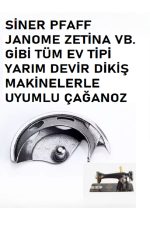 SİNGER ZETİNA JANOME BROTHER DİKİŞ MAKİNE METAL ÇAĞANOZ (MEKİK YATAĞI) - Görsel 6