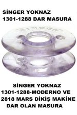 SINGER Yoknaz Dikiş Makinesi 1301-1288-1280 VE MODERNO 25 ADET KUTULU MASURA (İNCE OLAN MASURA) - Görsel 5