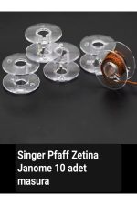 SİNGER PFAFF ZETİNA JANOME BROTHER 50 ADET MASURA - Görsel 7