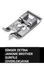 SİNGER ZETİNA JANOME BROTHER SURFİLE (OVERLOK) AYAK TABANI - Görsel 3