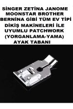 Singer Zetina Janome Kenar birleştirme PATCHWORK AYAK (YORGANLAMA AYAK-KIRKYAMA-BABY LOCK) TABANI - Görsel 2