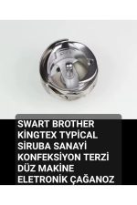 Singer Brother Typical Elektronik Sanayi Konfeksiyon Terzi Tipi Düz Makine Çağanozu - Görsel 4