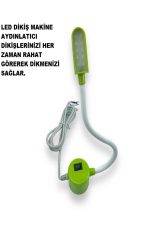 SİNGER ZETİNA PFAFF JANOME DİKİŞ MAKİNLERİ İÇİN SPİRAL (ESNEK) LED LAMBA