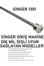 SİNGER YOKNAZ 1301-1288 DİK MİL DİŞLİ (ALTTAN DİKEY GELEN DİKEY DİK MİL DİŞLİSİ) 3 YIL GARANTİLİ - Görsel 2
