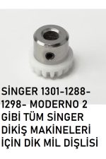 SİNGER YOKNAZ 1301-1288 DİK MİL DİŞLİ (ALTTAN DİKEY GELEN DİKEY DİK MİL DİŞLİSİ) 3 YIL GARANTİLİ - Görsel 4