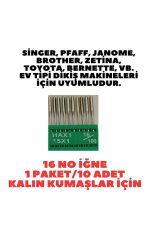 Singer Pfaff Zetina 40 ADET İĞNE SETİ VE 5 ADET AYAK ÇİFT İĞNE SETİ - Görsel 4