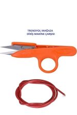 Dikiş Makine Çarşısı Singer Beko Zetina Iplik Temizleme Makası Ve Uzun Makine Ayak Kayışı - Görsel 2