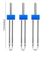 Her Marka Dikiş Makinesine Uyumlu Nervür Iğnesi,çift Iğne Singer Beko Zetina (2mm/90-3mm/90-4mm/90) - Görsel 2