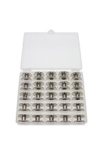 Ev Tipi Aile Dikiş Makinesi Metal Masura 1 Kutuda 25 Adet Metal Masura - Görsel 4